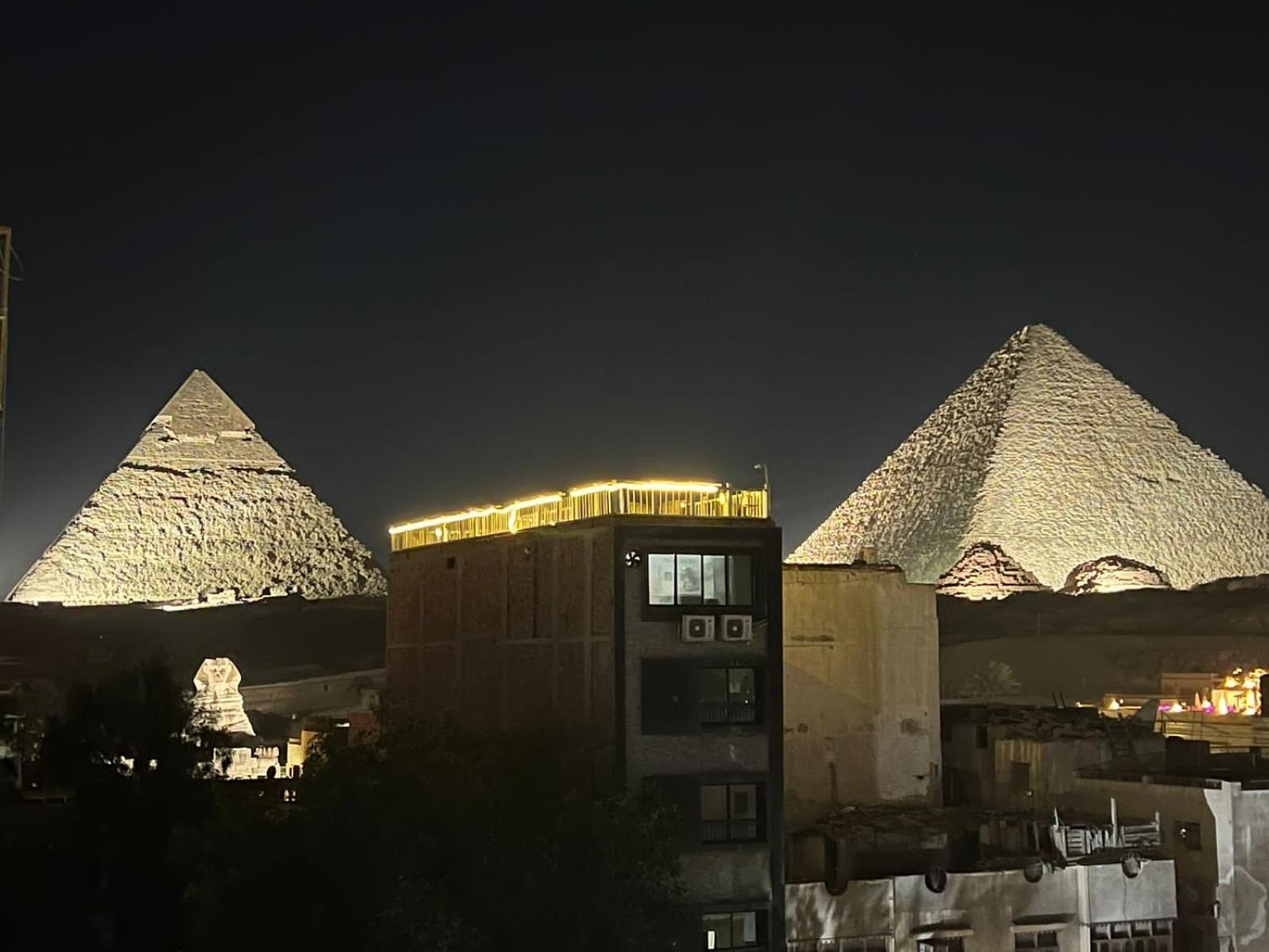 Prince Pyramids Inn Kafret el-Gabal Buitenkant foto